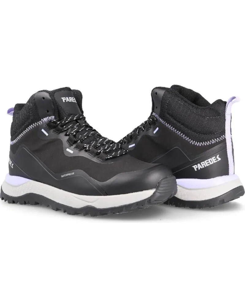 Zapatillas deporte de Mujer PAREDES DE VIAJE MIMOSA NEGRO