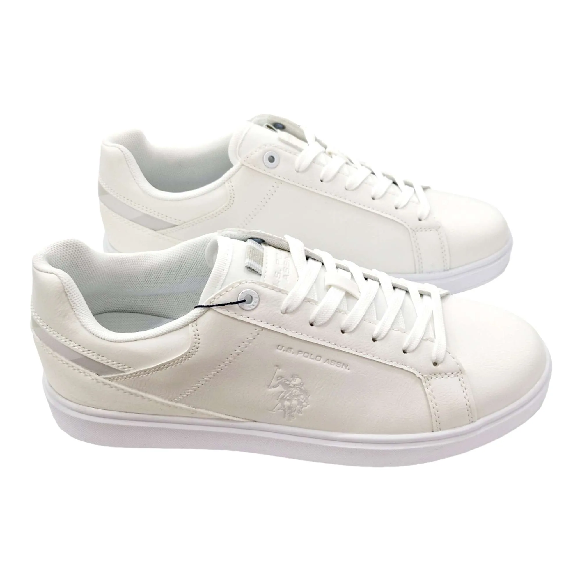 ZAPATILLAS HOMBRE U.S. POLO.ASSN BLANCA BLANCO