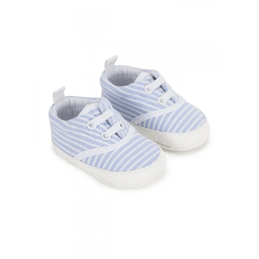 Zapatillas Niño Popelín Rayas Losan