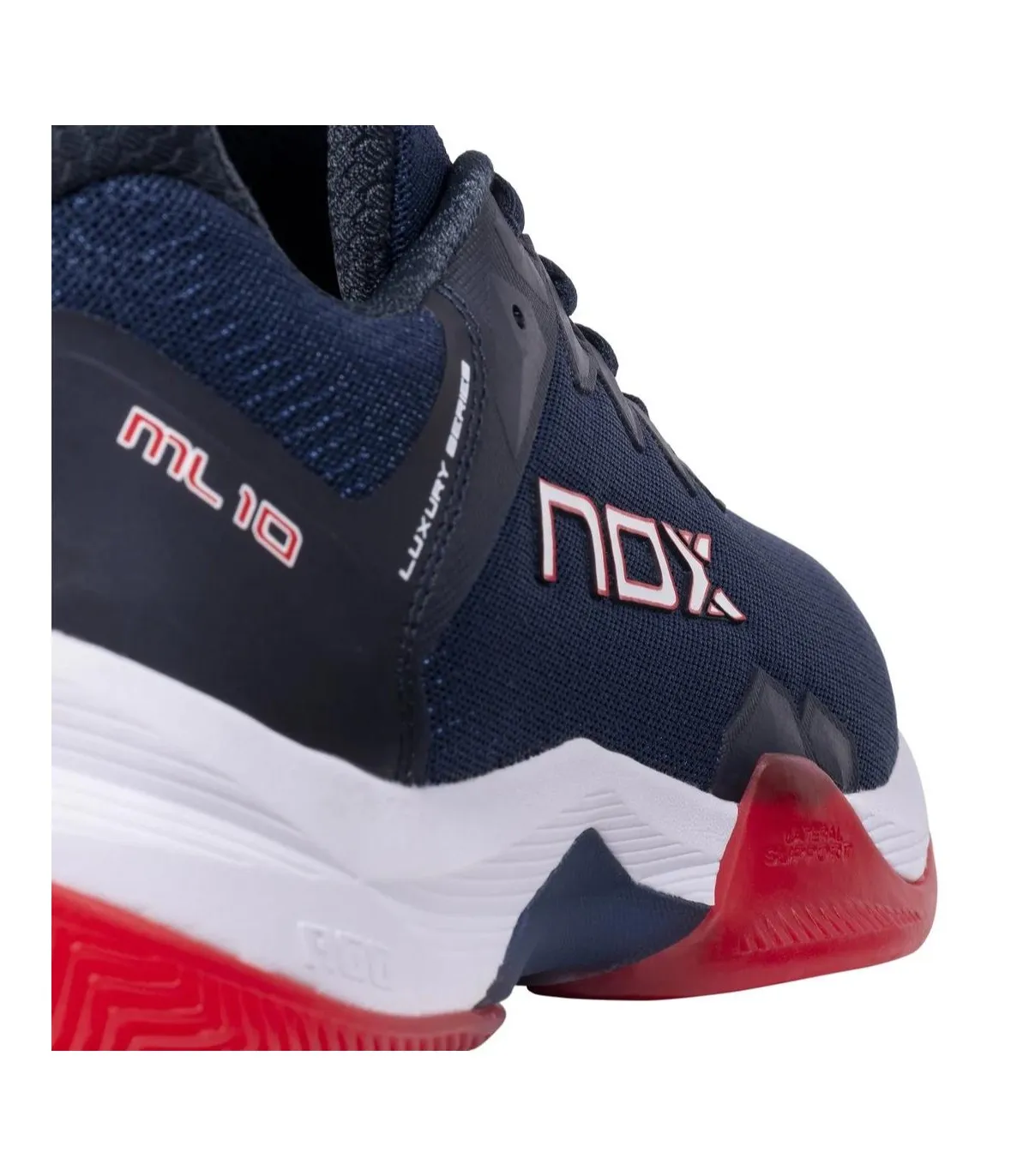 Zapatillas Nox dePadel ML10 Hexa Azul Rojo