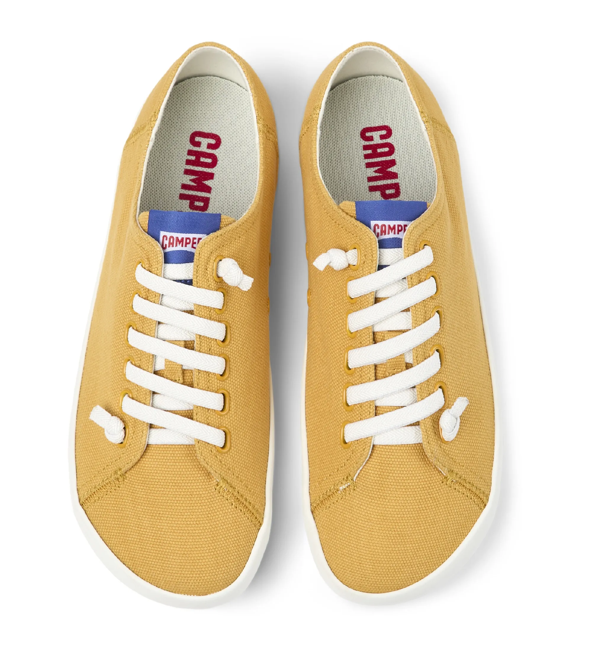 Zapatillas Peu Rambla Vulcanizado amarillo anaranjado