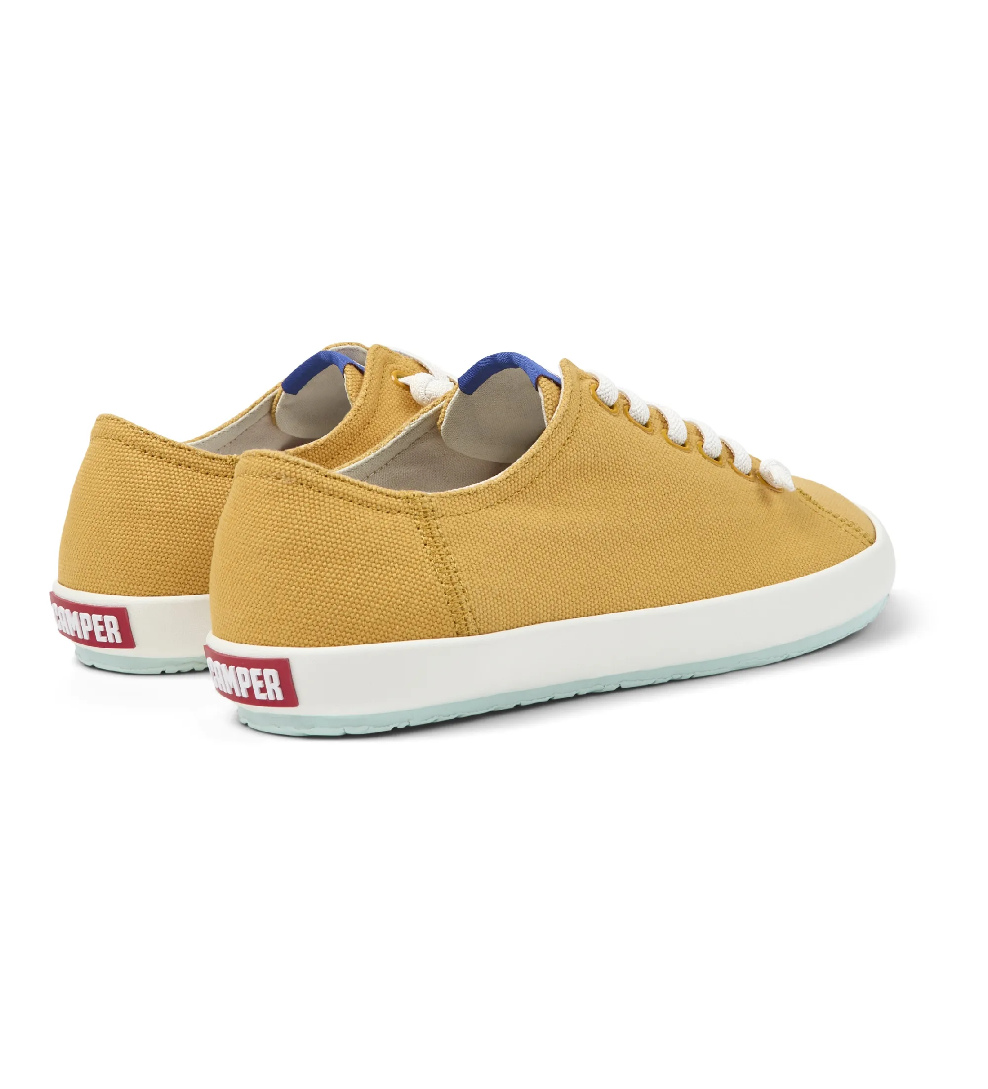 Zapatillas Peu Rambla Vulcanizado amarillo anaranjado