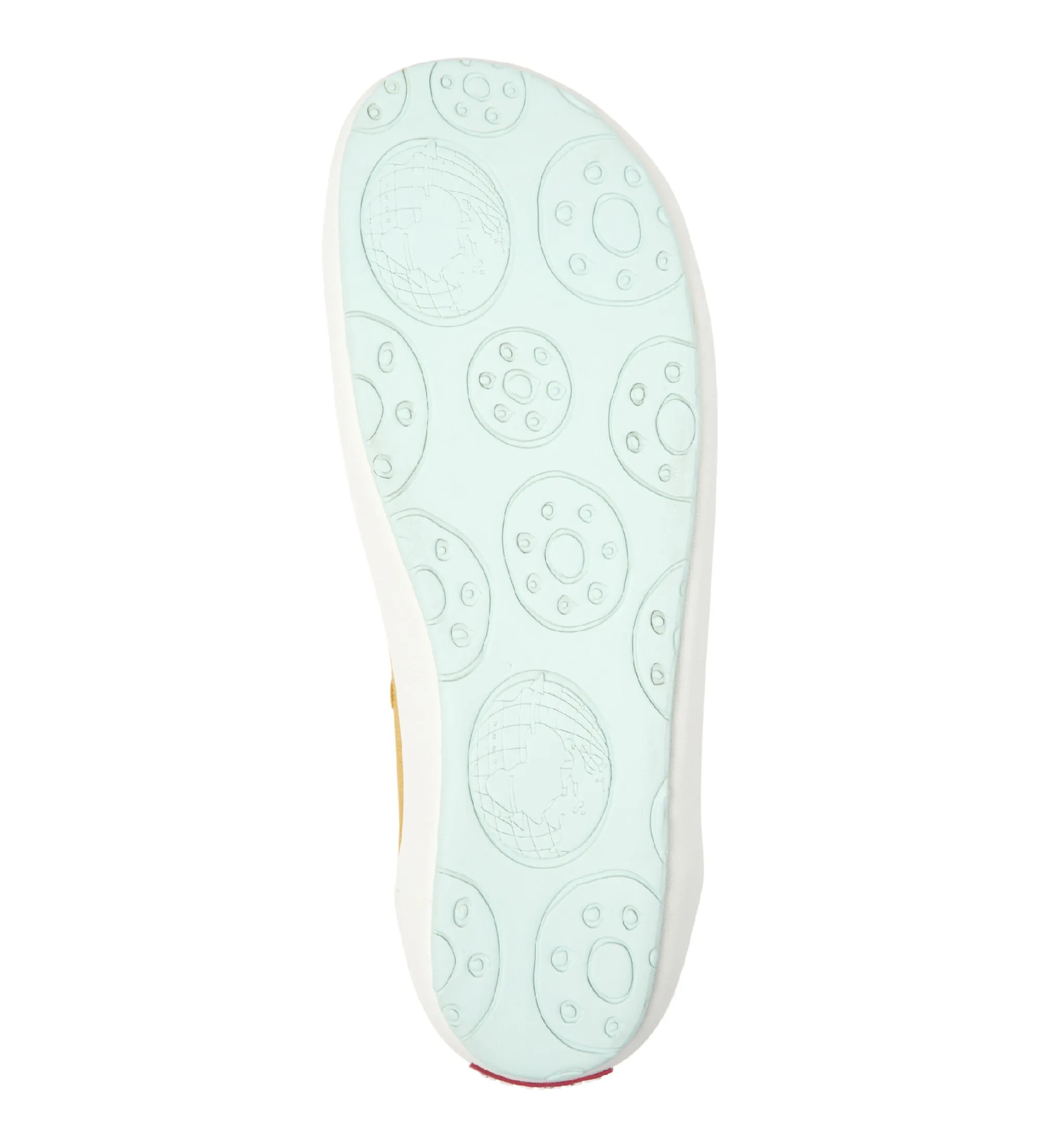 Zapatillas Peu Rambla Vulcanizado amarillo anaranjado