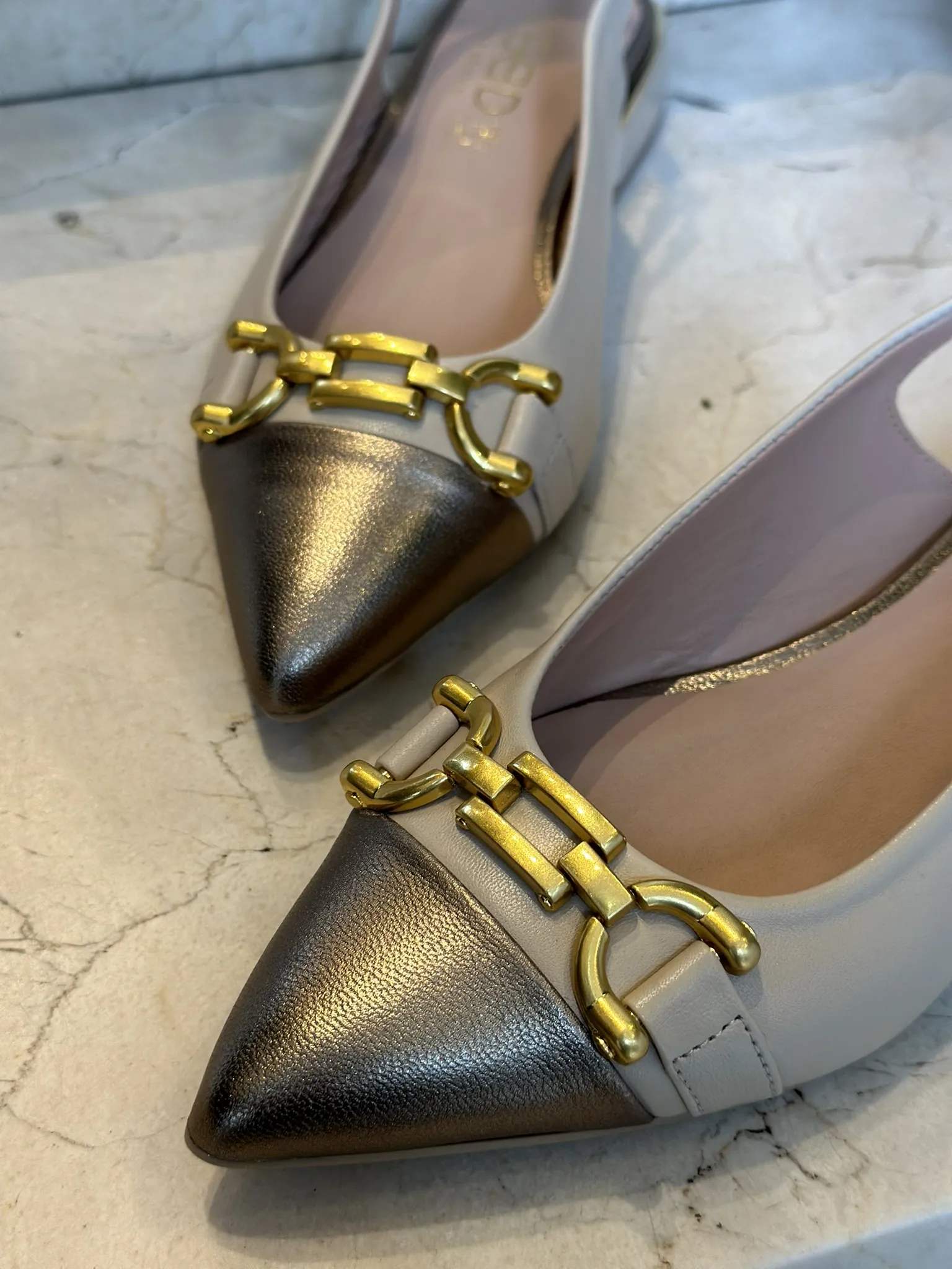 Zapato Ailen Destalonado Combinado