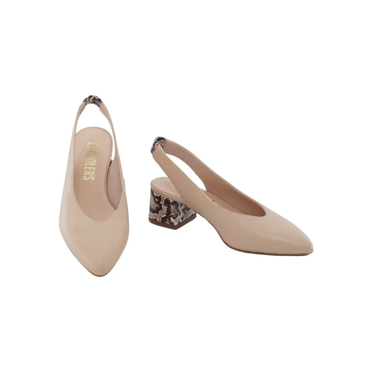 ZAPATO  GISELLE SALÓN TAL/AB TACÓN PIELANACONDA MUJER