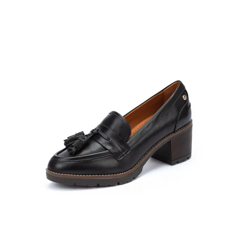 Zapato tacón Pikolinos LLANES W7H negro