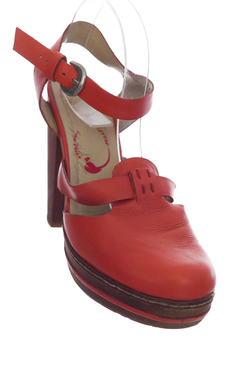 ZAPATOS COLOR NARANJA  VéLEZ