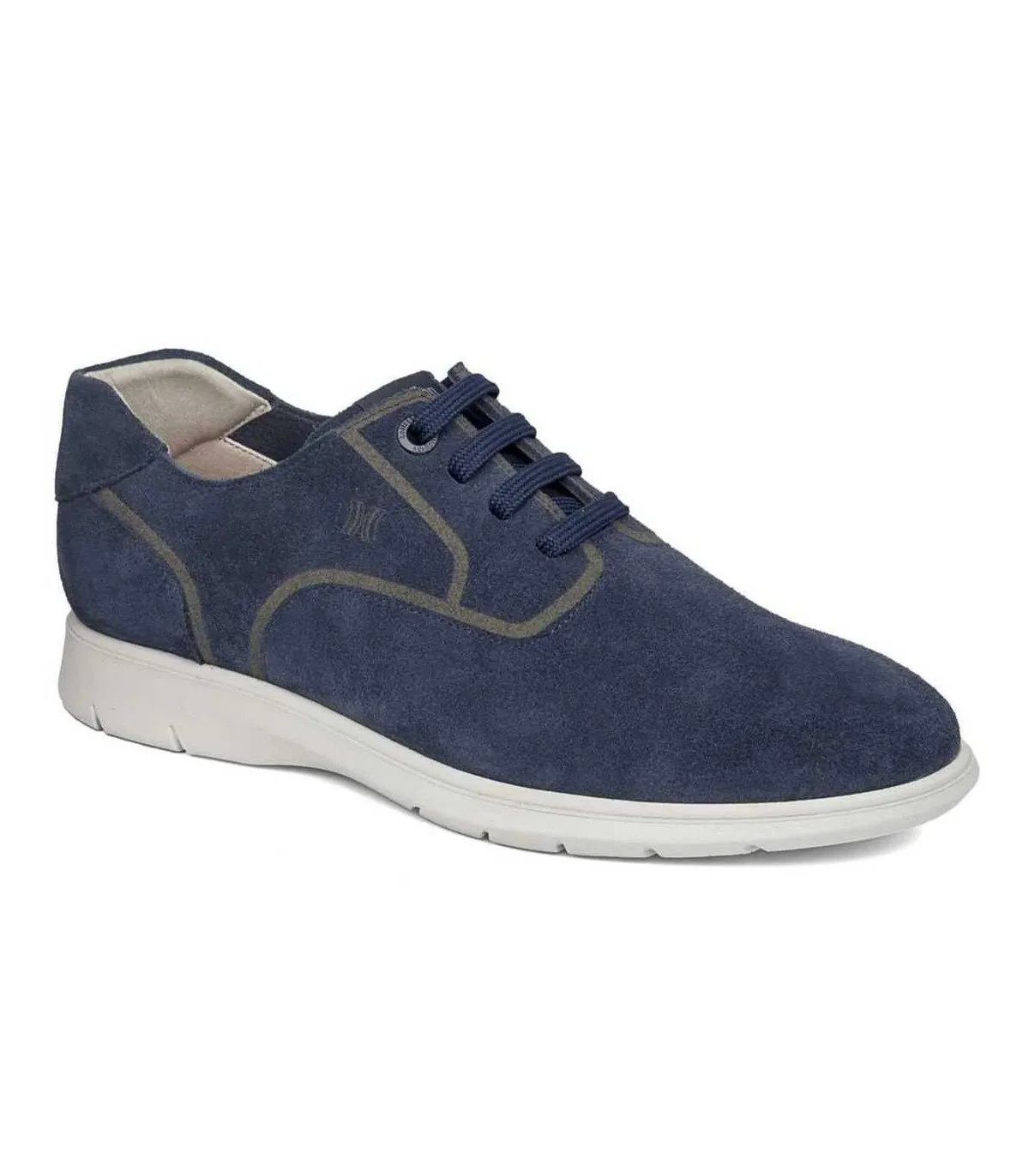 Zapatos de cordones azul