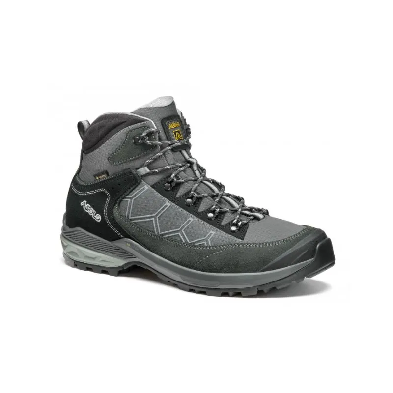 Zapatos de senderismo Asolo Falcon Evo GV MM (Negro claro/Grafito) Hombre