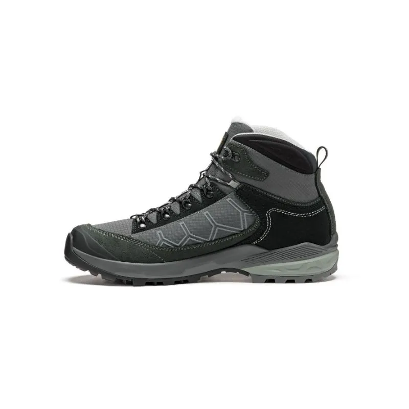 Zapatos de senderismo Asolo Falcon Evo GV MM (Negro claro/Grafito) Hombre